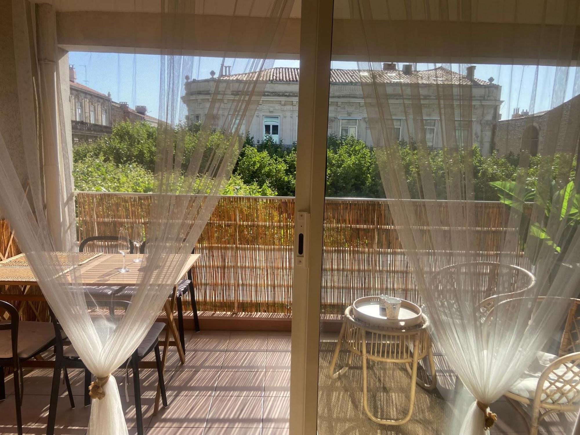 Charmant Appartement Central Terrasse Proche Gare 塞特港 外观 照片