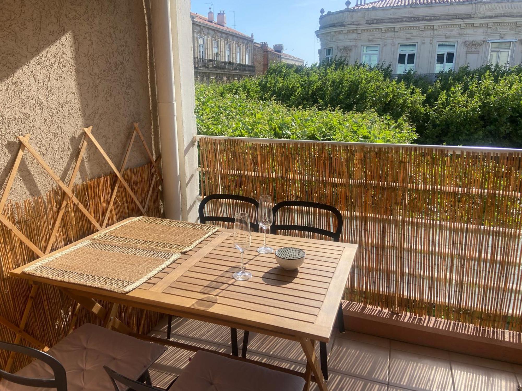 Charmant Appartement Central Terrasse Proche Gare 塞特港 外观 照片